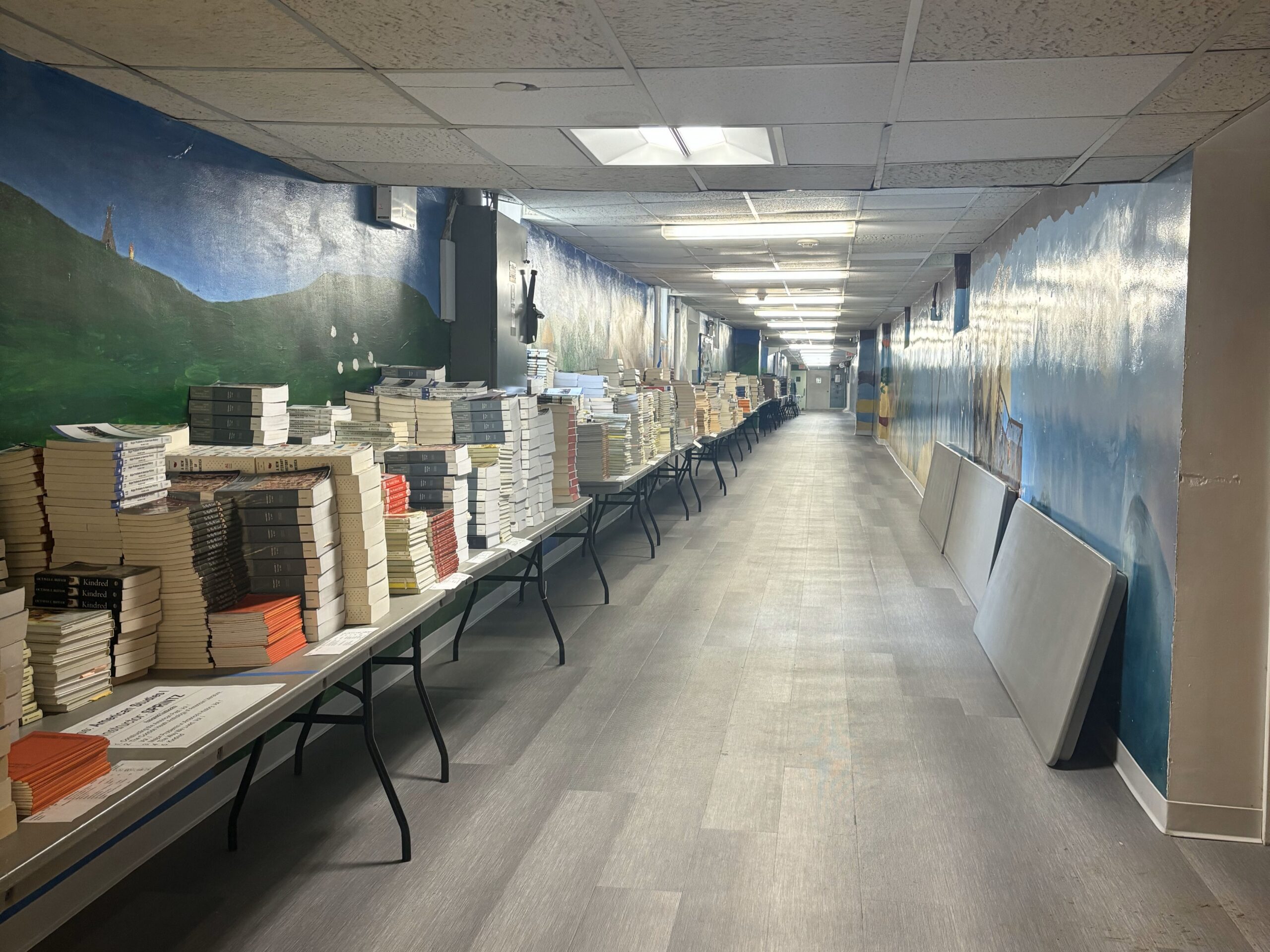 NCSSM Brings the Olympic Spirit to Students, Creates New Olympic Sport “Textbook Pickup”