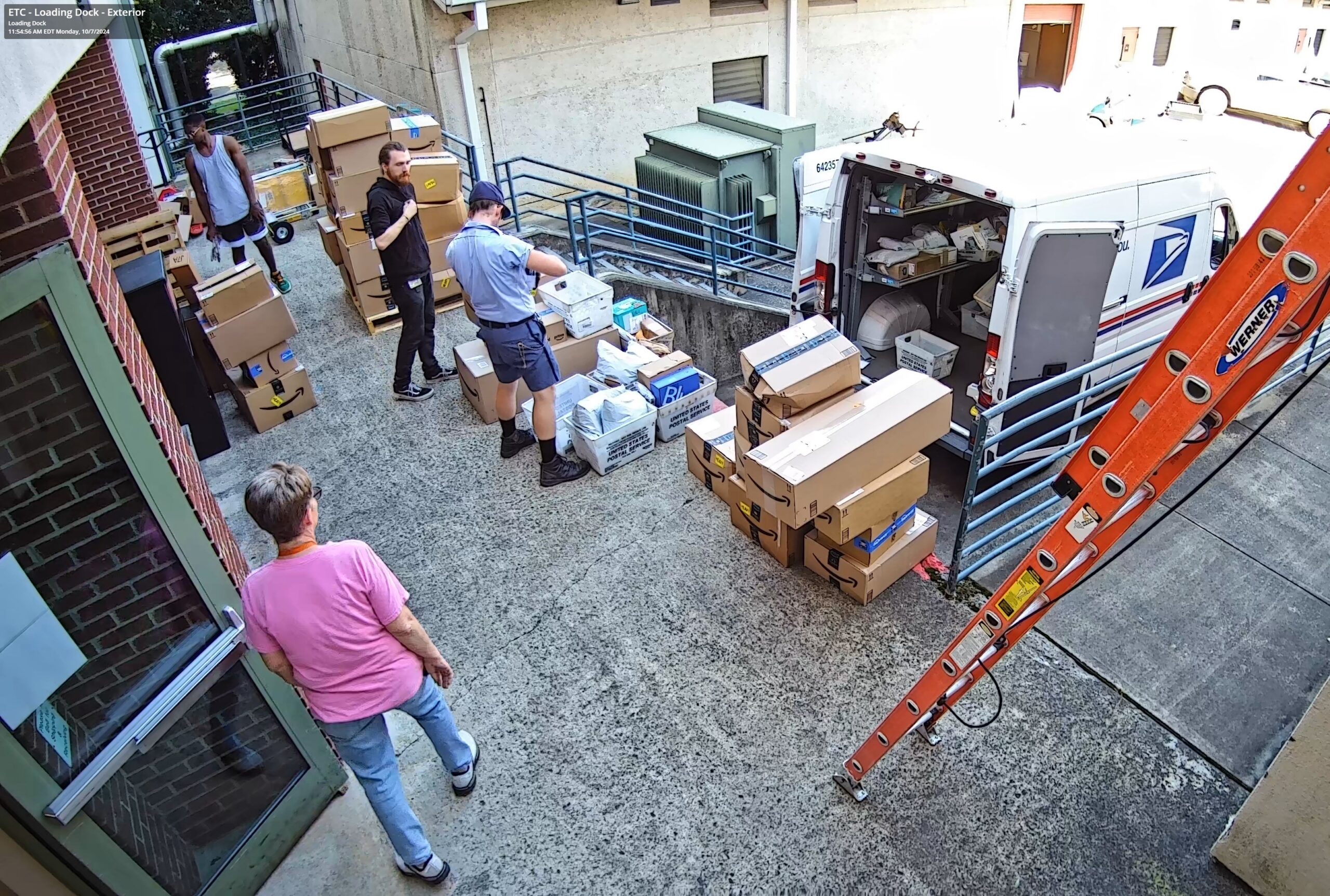 Service Learning Coordinator, Mailroom, Faculty, Students Stuff Supply Truck to WNC Within 10 Days