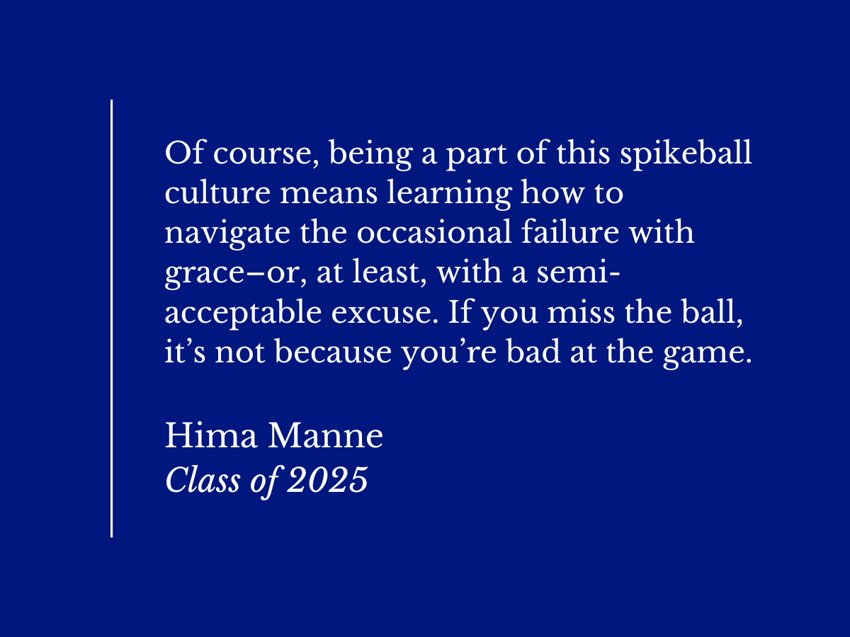 NCSSM Spikeball Is Not For The Faint-Hearted